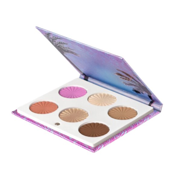 OFRA MINI MIX FACE PALETTE BIENVENIDOS A MIAMI (blush, highlight, bronzer) NEW - Picture 2 of 14